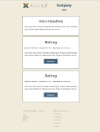 Newsletter-Template Standard Creme