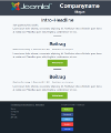 Newsletter-Template Standard Deeo Blue